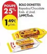 Pingo Doce Donettes - bolo promoção