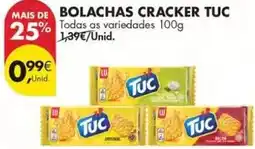 Pingo Doce Tuc - bolachas cracker promoção