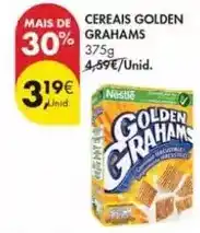 Pingo Doce Graham's - cereais golden promoção