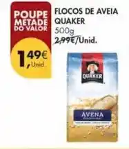 Pingo Doce Quaker - flocos de aveia promoção