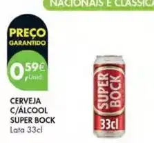 Pingo Doce Super bock - cerveja c/alcool promoção