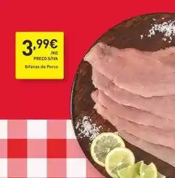 Bifanas de porco