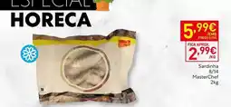 Recheio Horeca - sardinina 8/14 masterchef promoção
