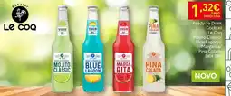 Recheio Le coq - ready'to drinks cocktail promoção