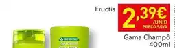 Recheio Garnier - gama champo promoção