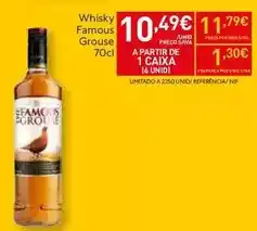 Recheio A+ - whisky famous promoção