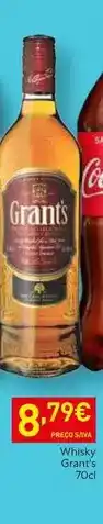 Recheio Grant's - whisky promoção