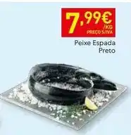 Recheio Peixe espada preto promoção