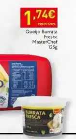 Recheio Masterchef - queijo burrata fresca promoção