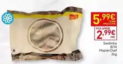 Recheio Masterchef - sardinha promoção