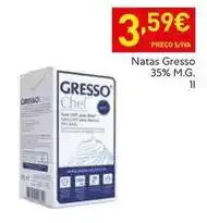 Recheio Gresso - natas promoção