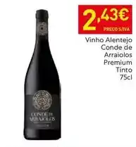 Recheio Premium - vinho alentejo conde de arraiolo promoção