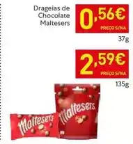 Recheio Maltesers - drageias de chocolate promoção