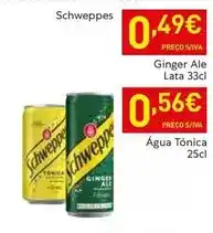 Recheio Schweppes - agua tônica promoção