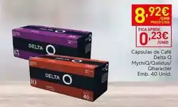 Recheio Delta q - cápsulas de café promoção