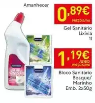 Recheio Amanhecer - gel sanitario lixivia promoção