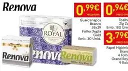 Recheio Renova - guardanapos branco 39x39 folha dupla promoção