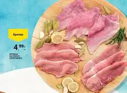 Continente Continente - bifanas de porc promoção