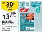 Continente Iglo - lombos de salmao asc promoção