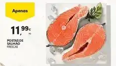 Continente Postas de salmao promoção