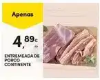 Continente Continente - entremeada de porco promoção
