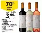 Continente Premium - vinho tapada das lebres promoção