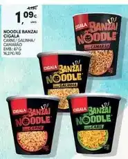 Continente Cigala - noodle banzai promoção
