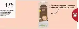 Continente Continente - bebida vegetal promoção