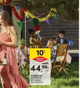 Continente Barbecue elétrico promoção
