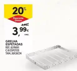 Continente Grelha espetadas promoção