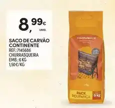 Continente Continente - saco decarvão promoção