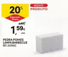 Continente Pedra pomes limpa barbecue promoção
