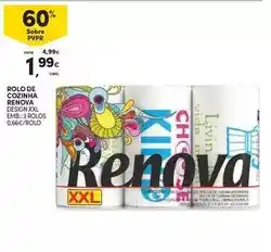 Continente Renova - rolo de cozinha promoção