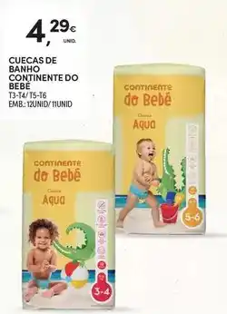 Continente Bébé confort - cuecas de banho continente promoção