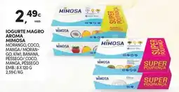 Continente Mimosa - iogurte magro aroma promoção