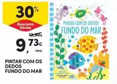 Continente com - pintar com os dedos fundo do mar promoção