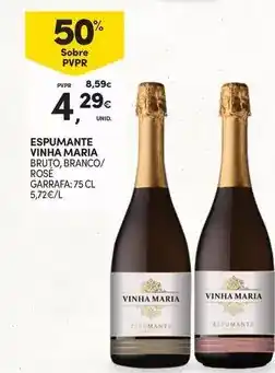 Continente Ana maria - espumante vinha promoção