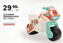 Continente A+ - a minha primeira mota promoção