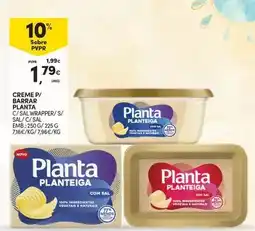 Continente Planta - creme p/barra promoção