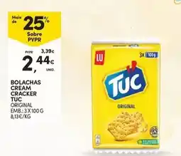 Continente Lu - bolachas cream cracker tuc promoção