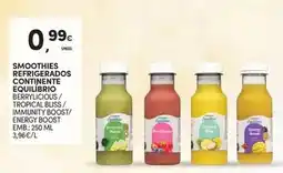 Continente Continente - smoothies refrigerados equilibio promoção