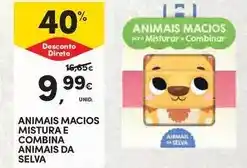 Continente A+ - animais macios mistura e combina animais promoção