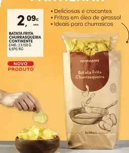 Continente Continente - batata frita churrasqueira promoção