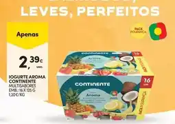 Continente Continente - iogurte aroma promoção