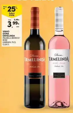 Continente Ermelinda - vinho promoção