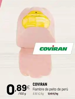COVIRAN Fiambre de peito de perú