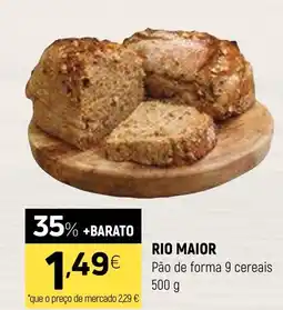 Coviran Rio maior Pão de forma 9 cereais promoção
