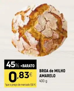 Broa de milho amarelo