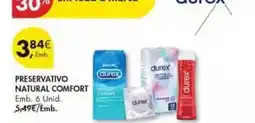 Pingo Doce Durex - preservativo natural comfort promoção