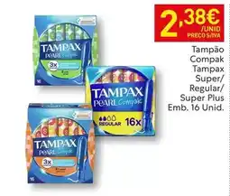 Recheio Tampax - tampao compak super promoção